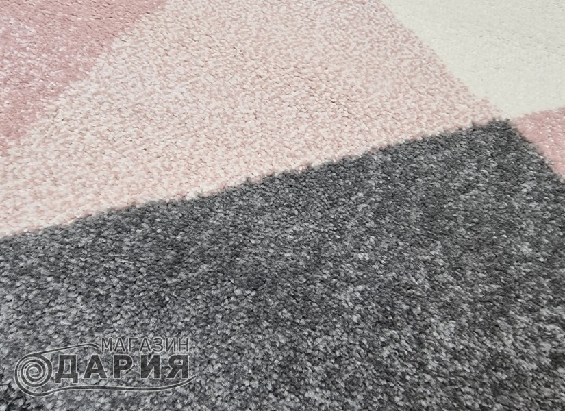 Тъкан килим MAGNOLIA 139 l.grey/pink